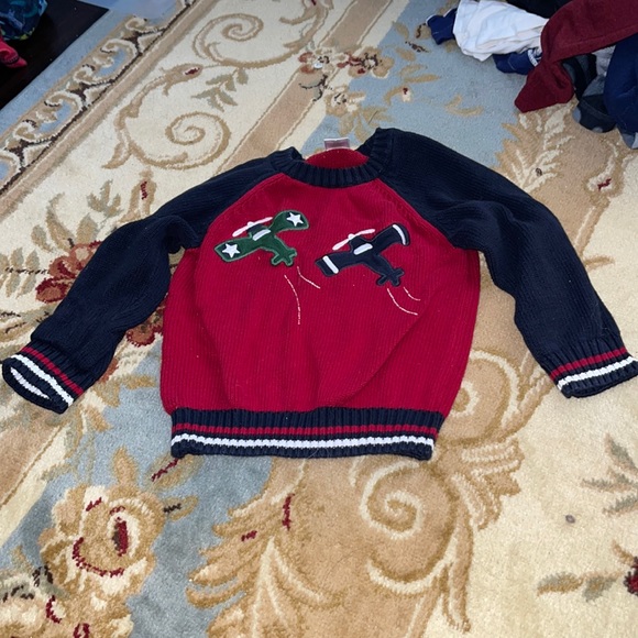 Gymboree airplane sweater 2T 3itemsfor$20 - Picture 4 of 5